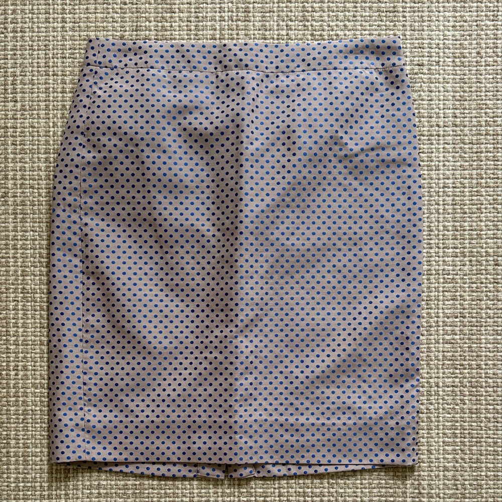 J. Crew Factory Polka Dot Pencil Skirt Size 6 Women’s
